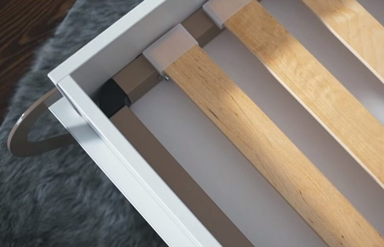 Muurbed Concept Pro Lenart Levfere 109 (Wit + Glanzend wit)