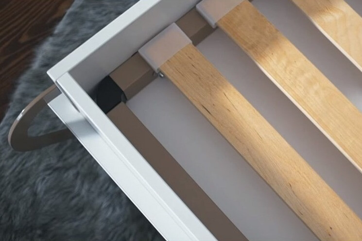 Muurbed Concept Pro Lenart Levfere 109 (Wit + Glanzend wit)