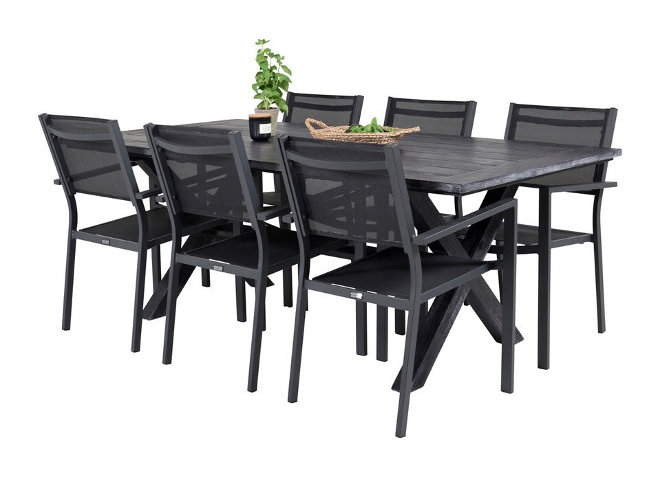Tafel en stoelen set Dallas 3641
