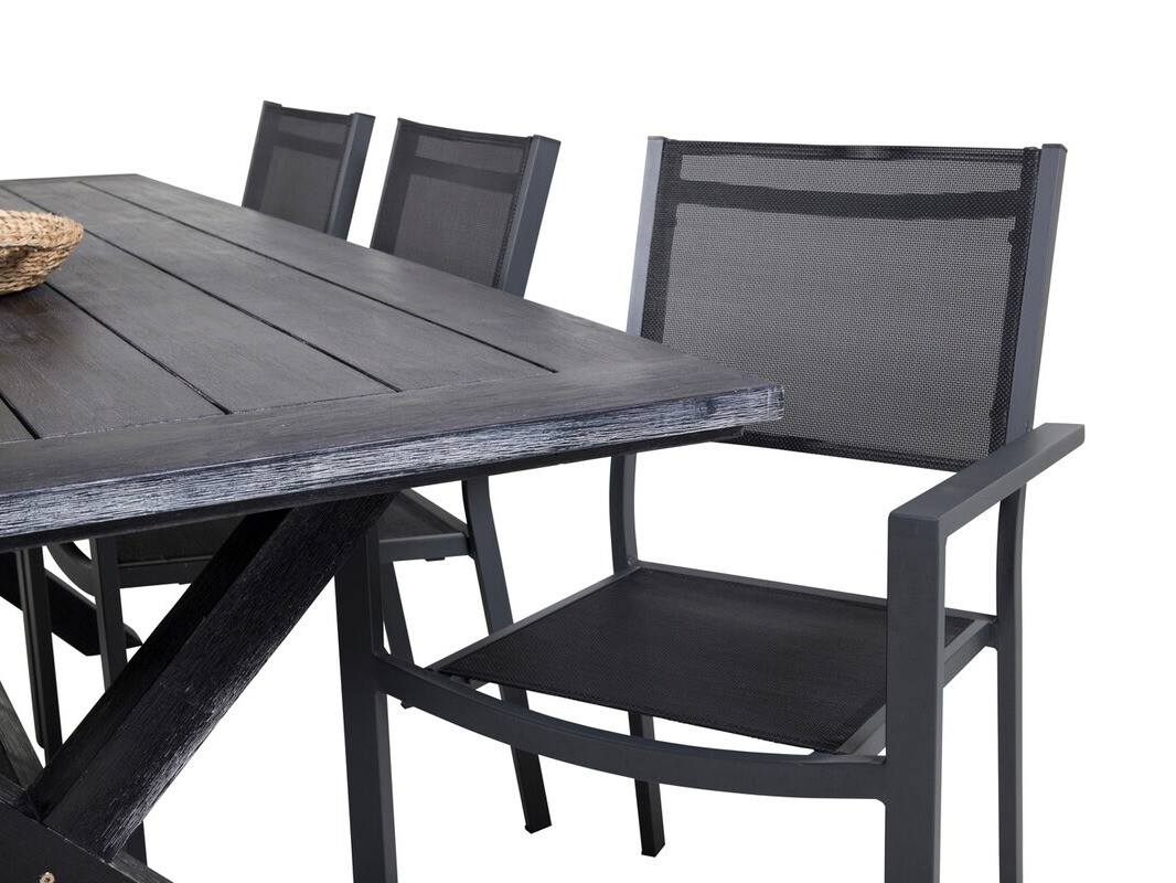 Tafel en stoelen set Dallas 3641