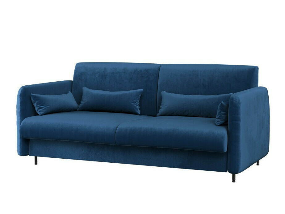 Meubelset Concept Pro Lenart Levfere 139 (Glanzend wit + Wit + Blauw)