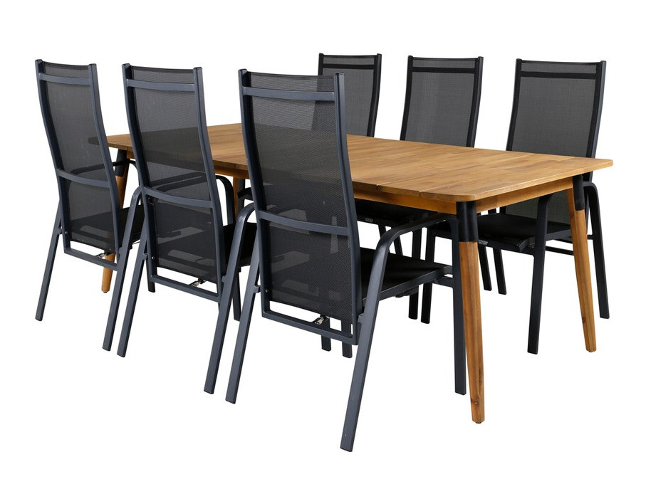 Tafel en stoelen set Dallas 3680