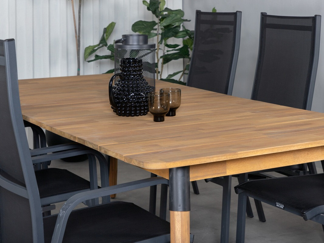 Tafel en stoelen set Dallas 3680