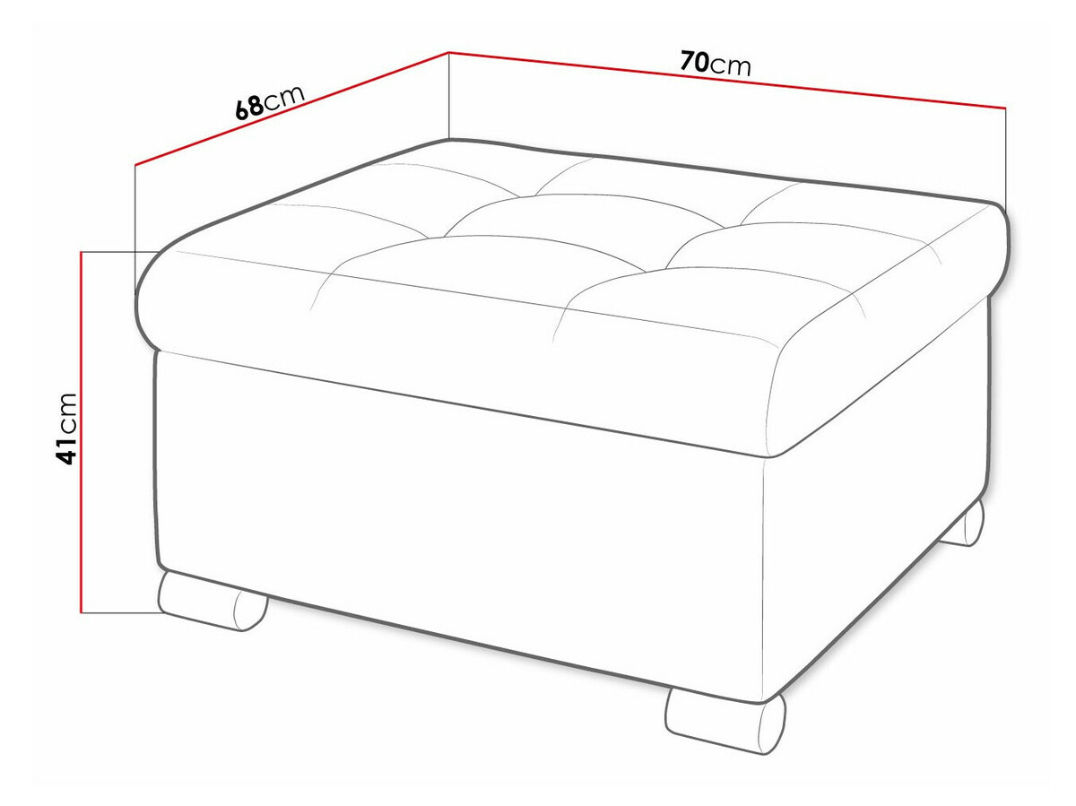 Poef Comfivo 115 (Uttario Velvet 2959)