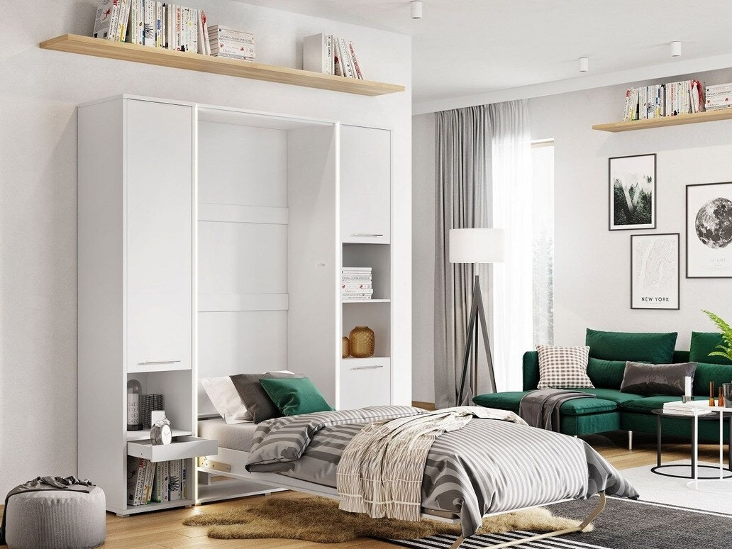 Boekenkast Concept Pro Lenart Levfere 110 (Wit)