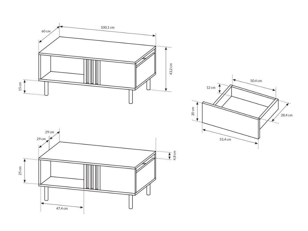 Salontafel Sevcalu 103