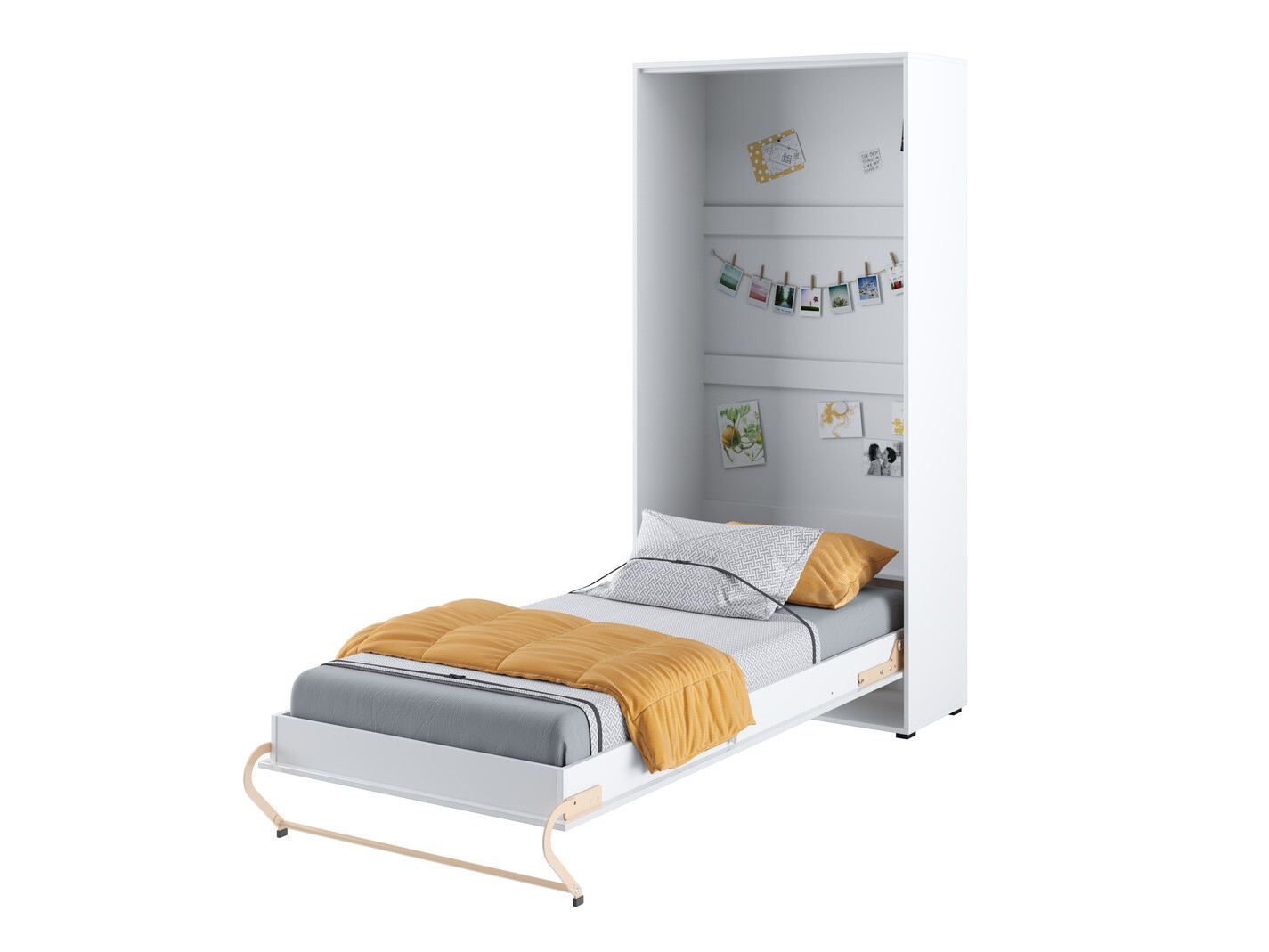 Meubelset Concept Pro Lenart Levfere 144 (Glanzend wit + Wit)