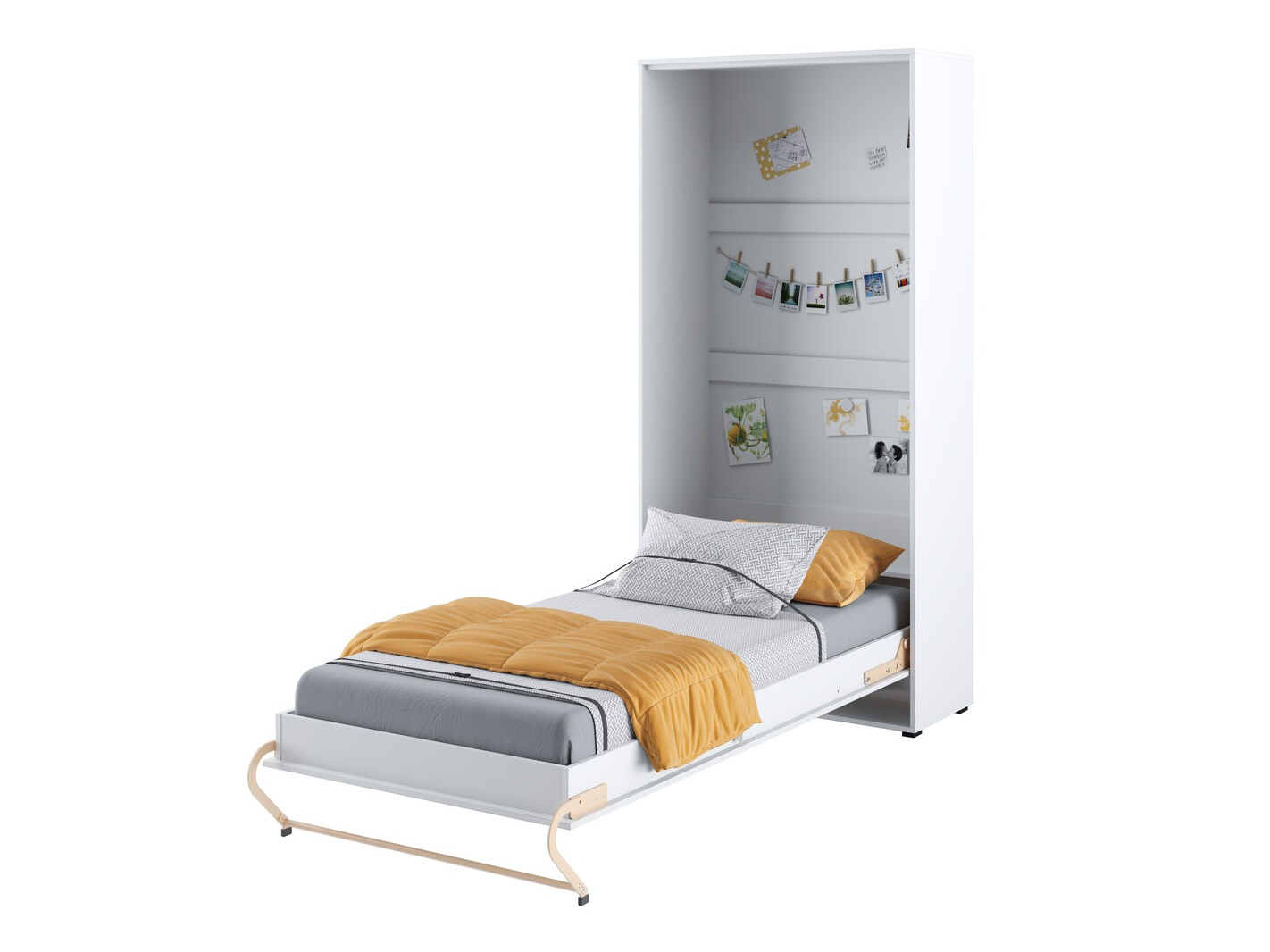 Meubelset Concept Pro Lenart Levfere 144 (Glanzend wit + Wit)