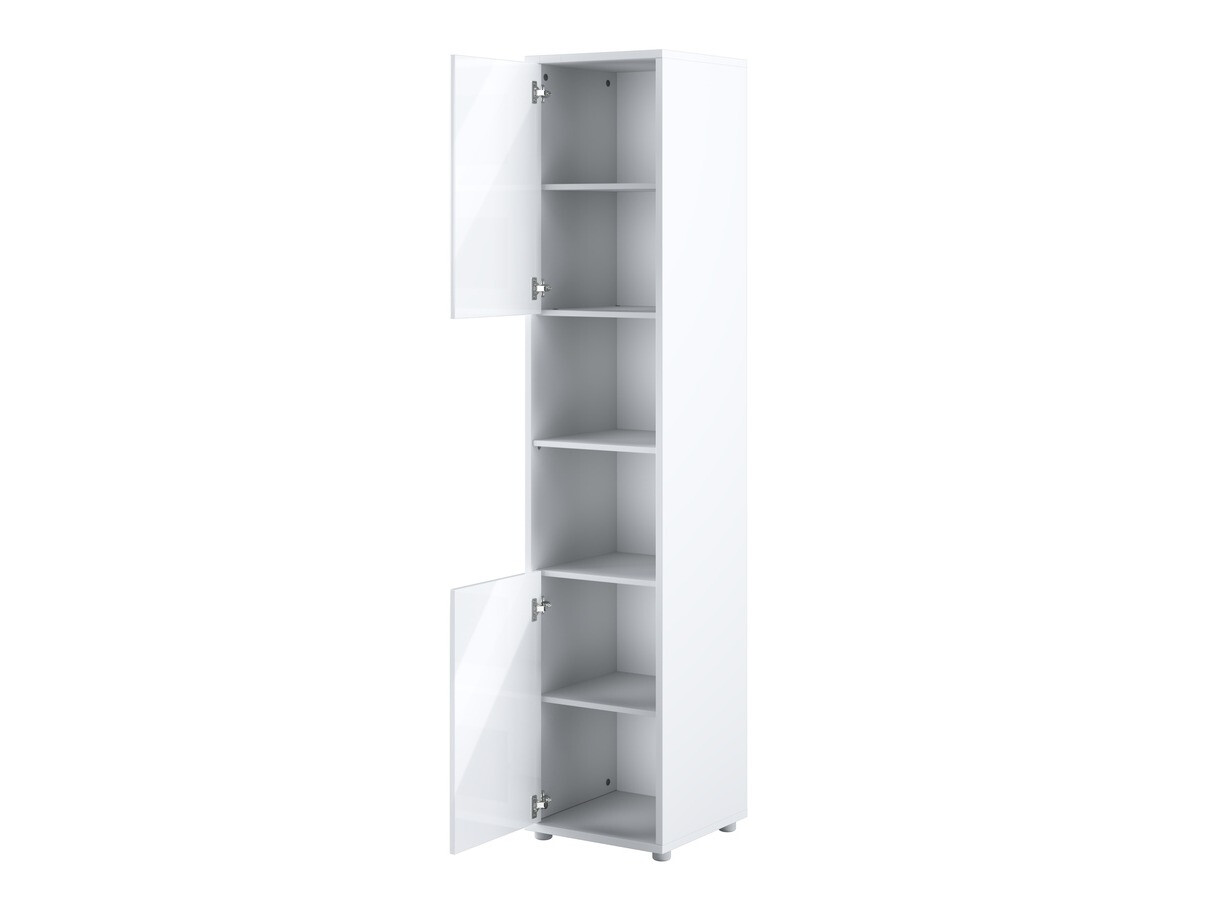 Meubelset Concept Pro Lenart Levfere 144 (Glanzend wit + Wit)