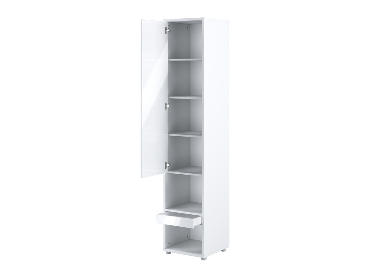 Meubelset Concept Pro Lenart XI (Glanzend wit + Wit)