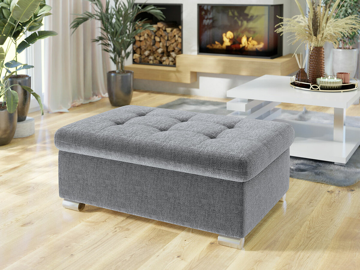 Gestoffeerde hocker Comfivo 118 (Velvetto 05)