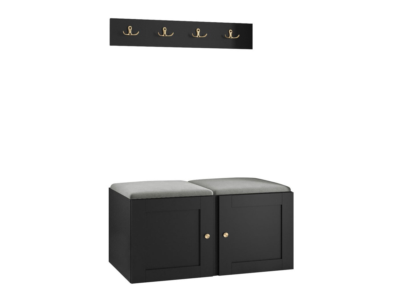 Gangmeubelset Hartford 376 (Zwart)