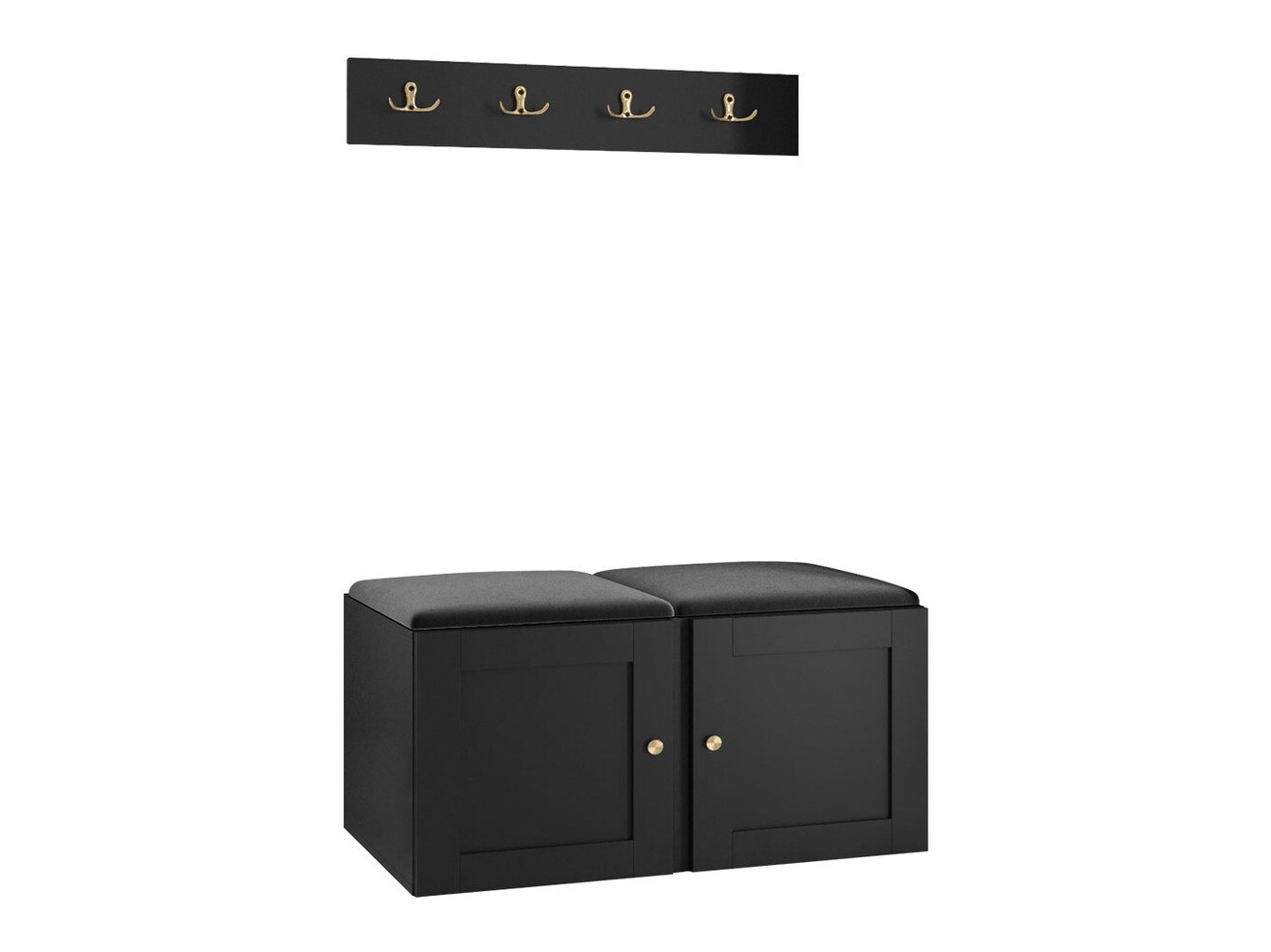 Gangmeubelset Hartford 376 (Zwart)