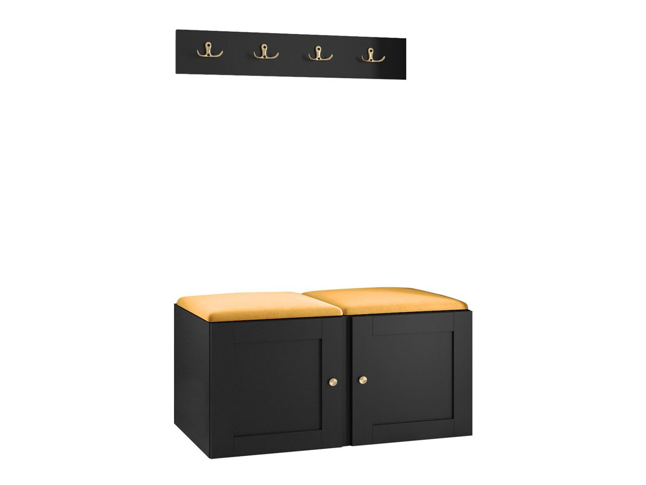 Gangmeubelset Hartford 376 (Zwart)