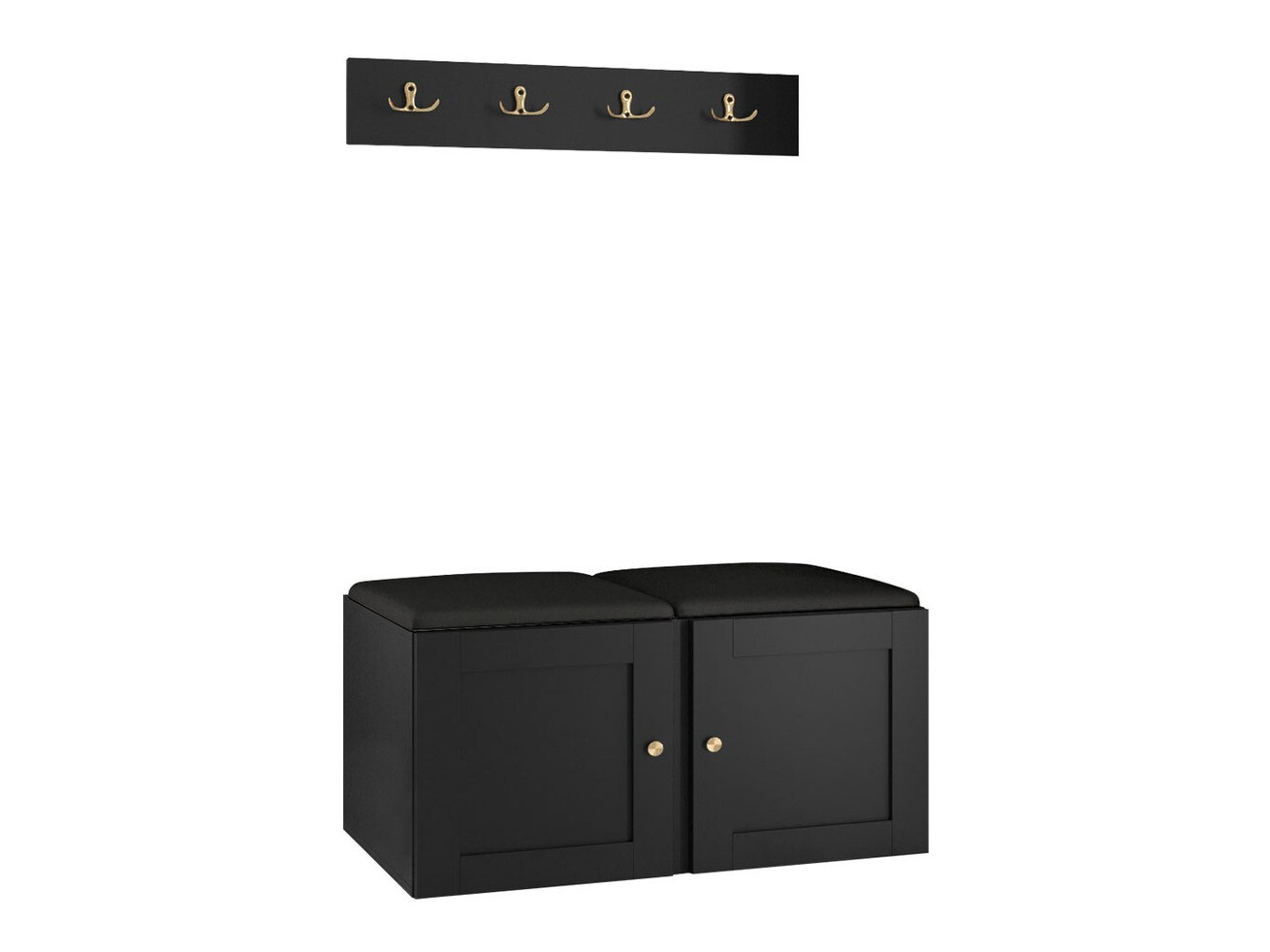 Gangmeubelset Hartford 376 (Zwart)