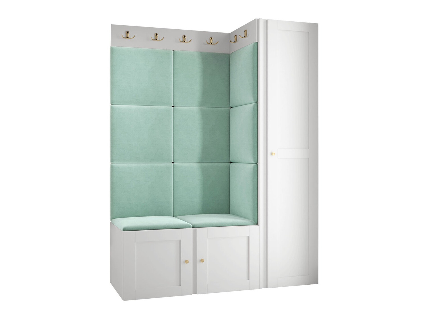 Gangmeubelset Hartford 377 (Wit)