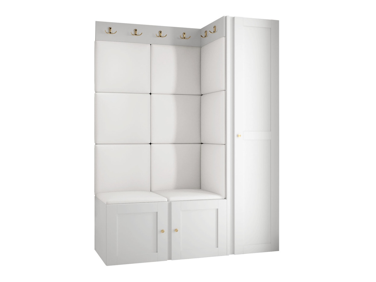 Gangmeubelset Hartford 377 (Wit)