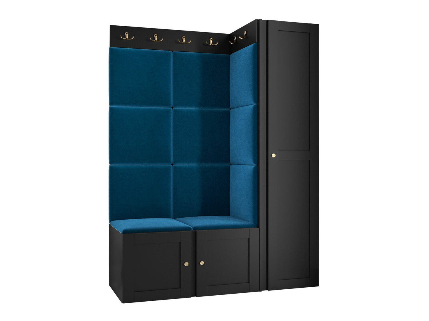 Gangmeubelset Hartford 377 (Zwart)