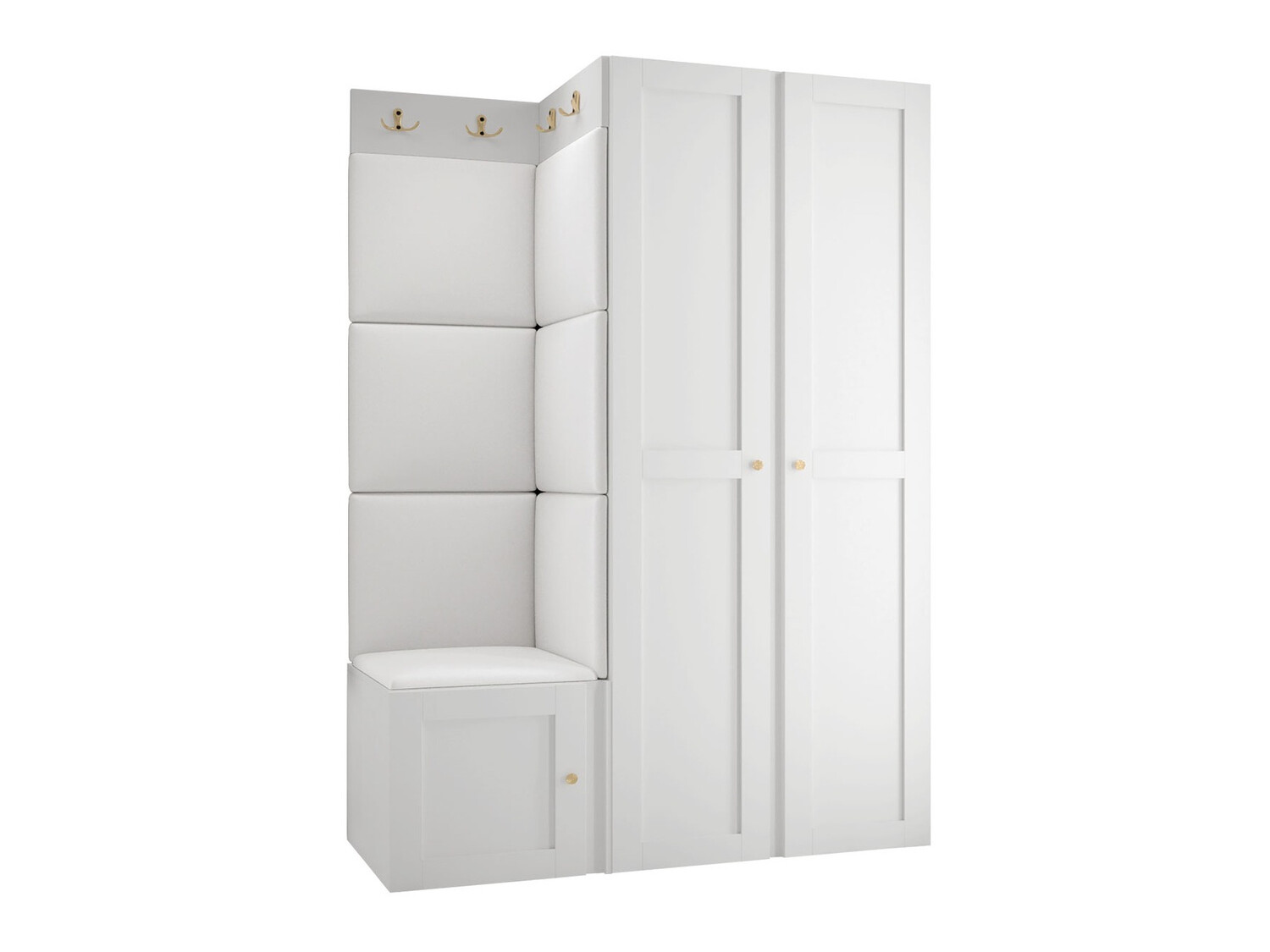 Gangmeubelset Hartford 379 (Wit)