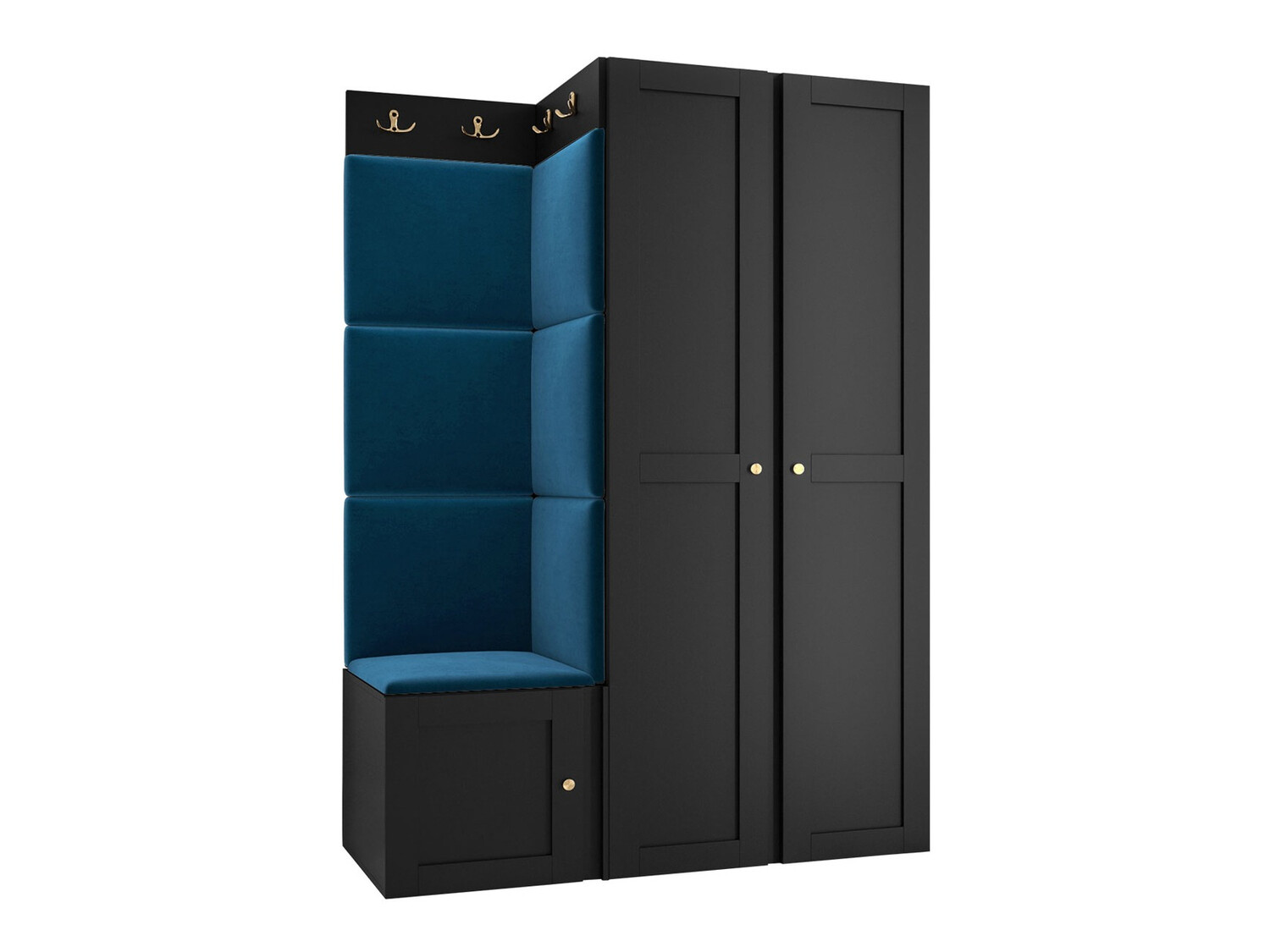 Gangmeubelset Hartford 379 (Zwart)