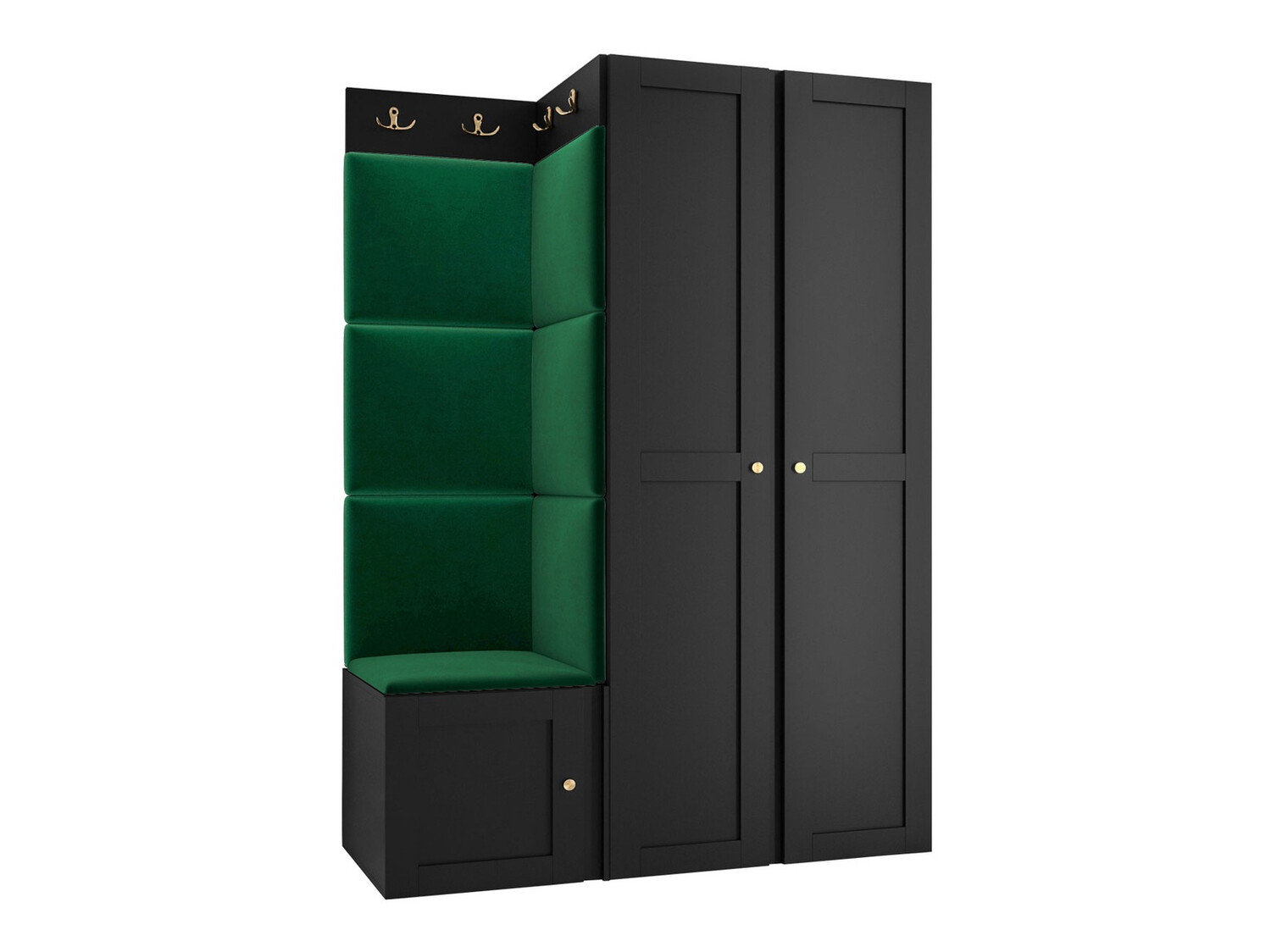 Gangmeubelset Hartford 379 (Zwart)