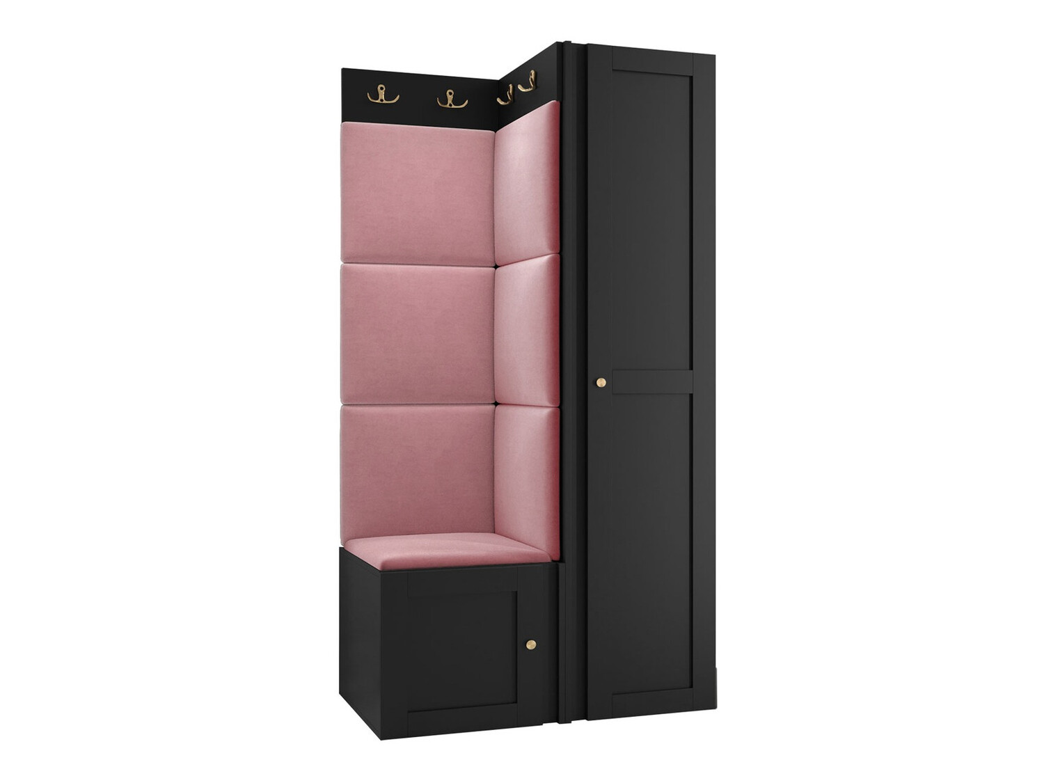 Gangmeubelset Hartford 381 (Zwart)