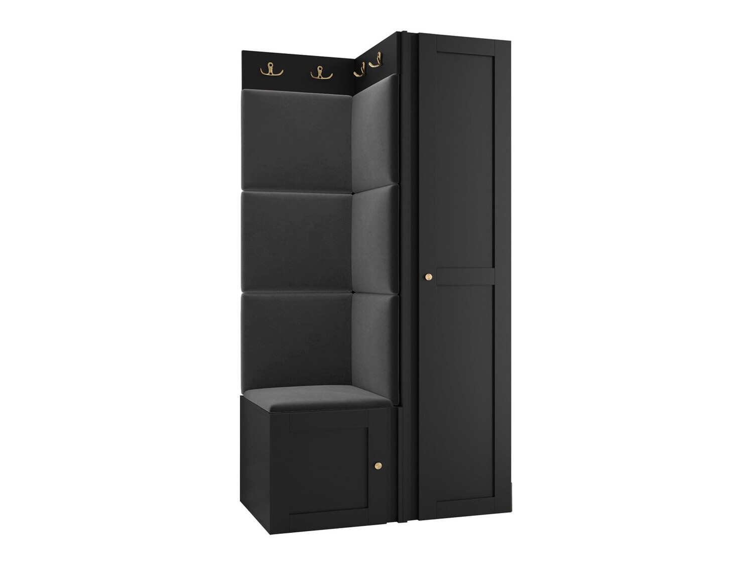 Gangmeubelset Hartford 381 (Zwart)