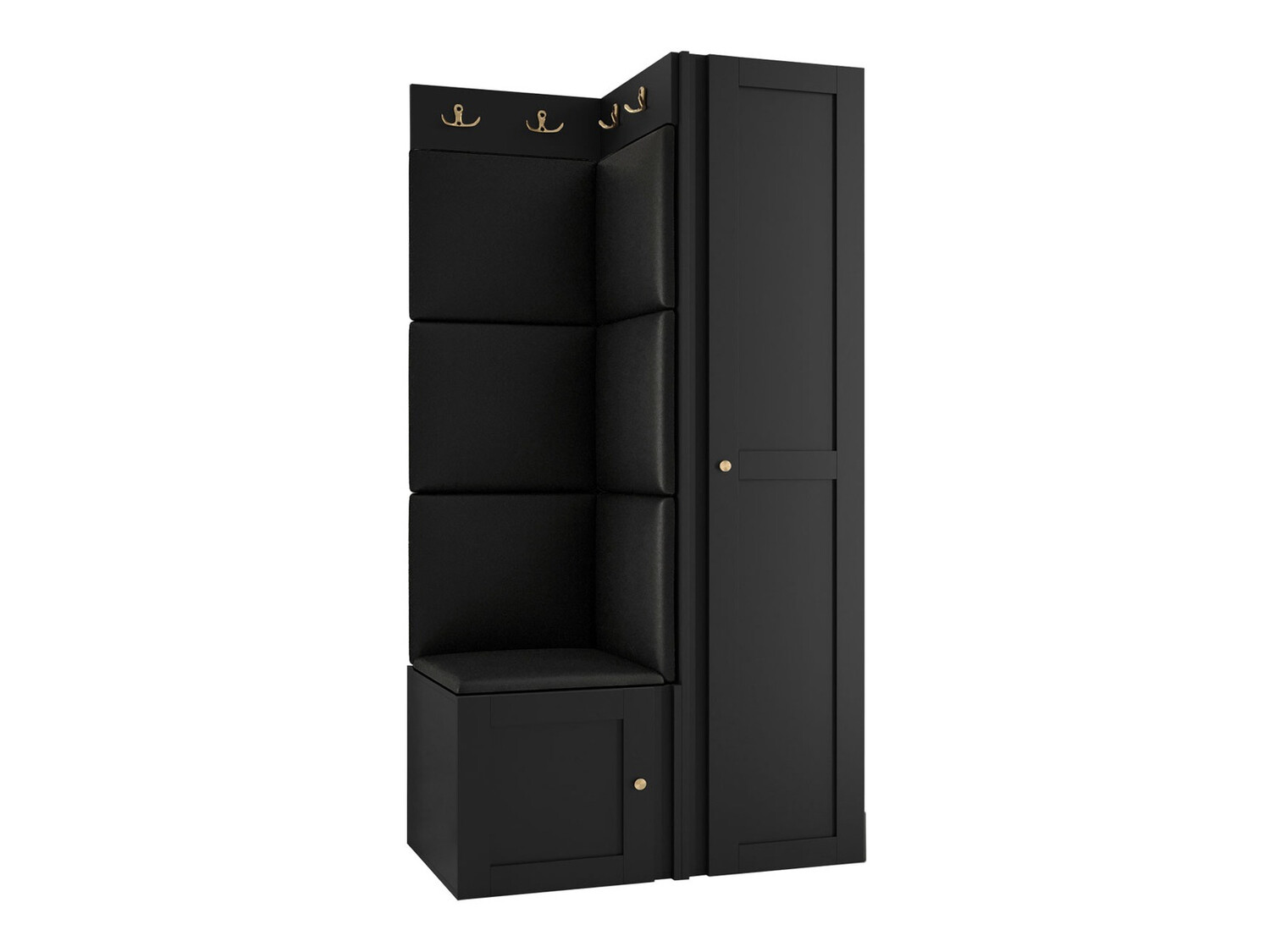 Gangmeubelset Hartford 381 (Zwart)