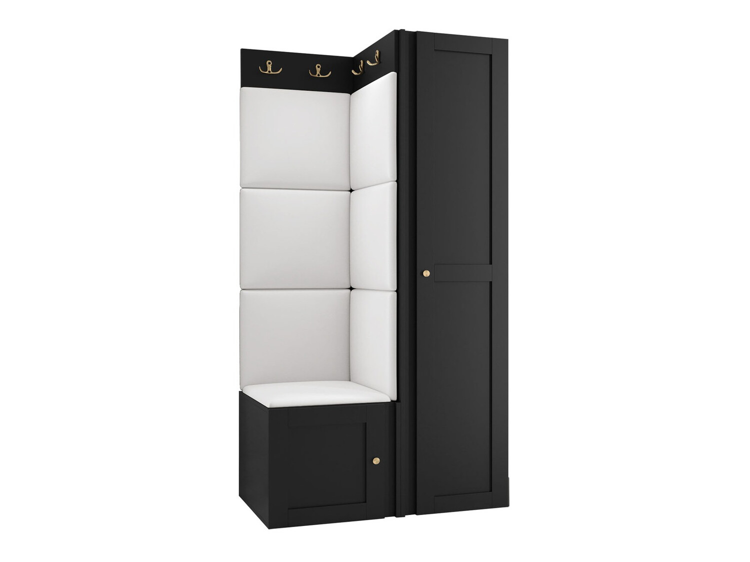 Gangmeubelset Hartford 381 (Zwart)