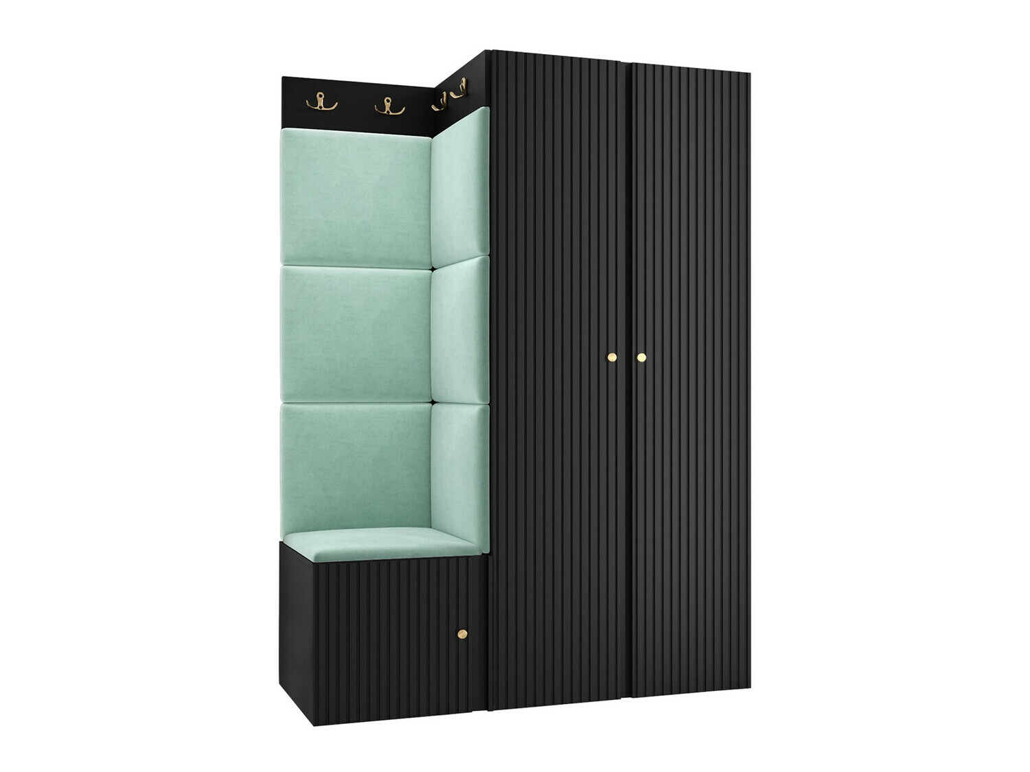 Gangmeubelset Hartford 387 (Zwart)