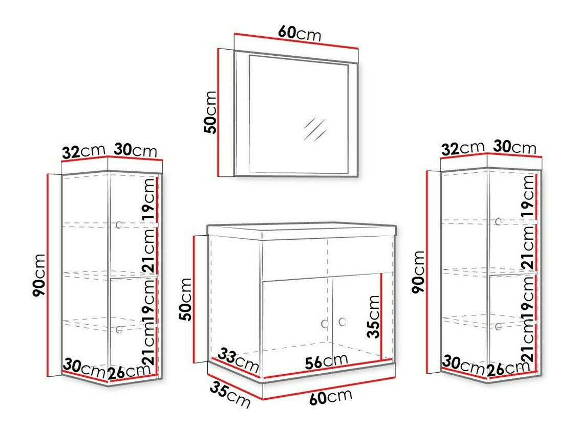 Badkamerset Hartford B102