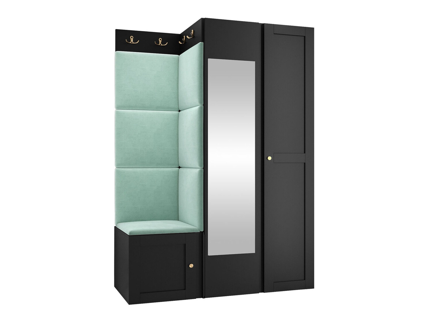 Gangmeubelset Hartford 380 (Zwart)