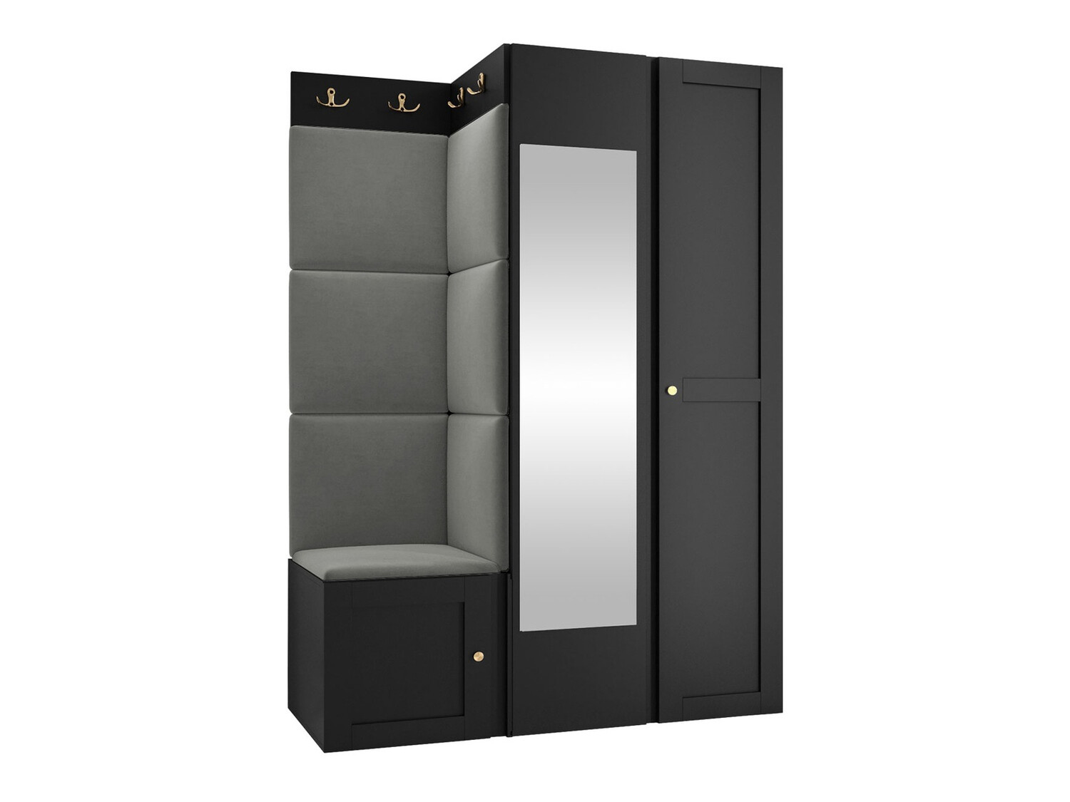 Gangmeubelset Hartford 380 (Zwart)