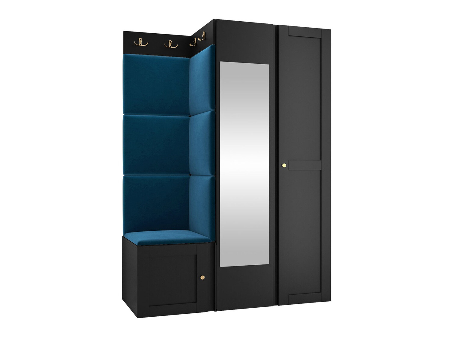 Gangmeubelset Hartford 380 (Zwart)