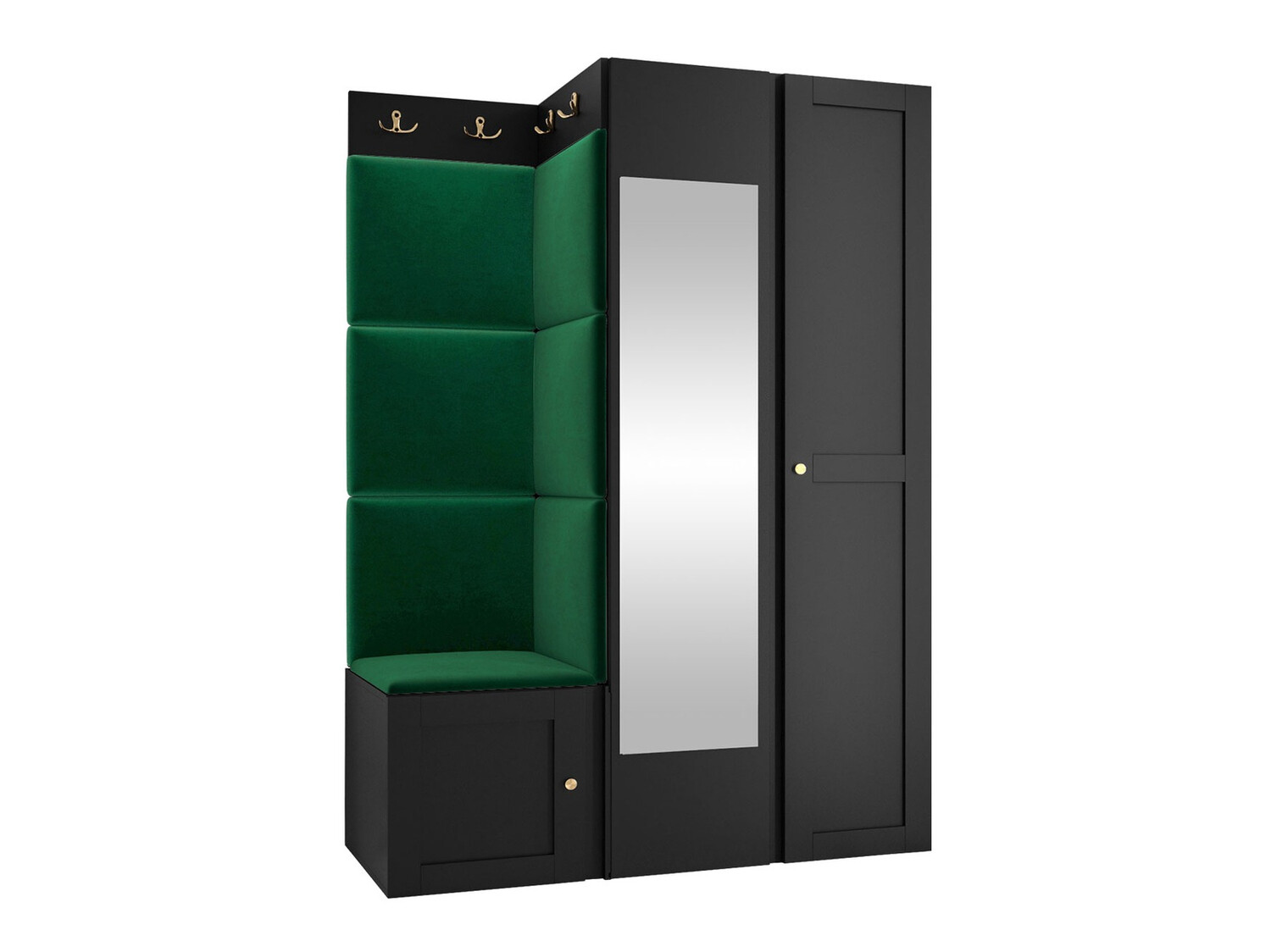 Gangmeubelset Hartford 380 (Zwart)