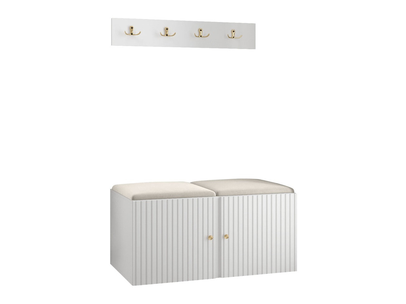 Gangmeubelset Hartford 384 (Wit)