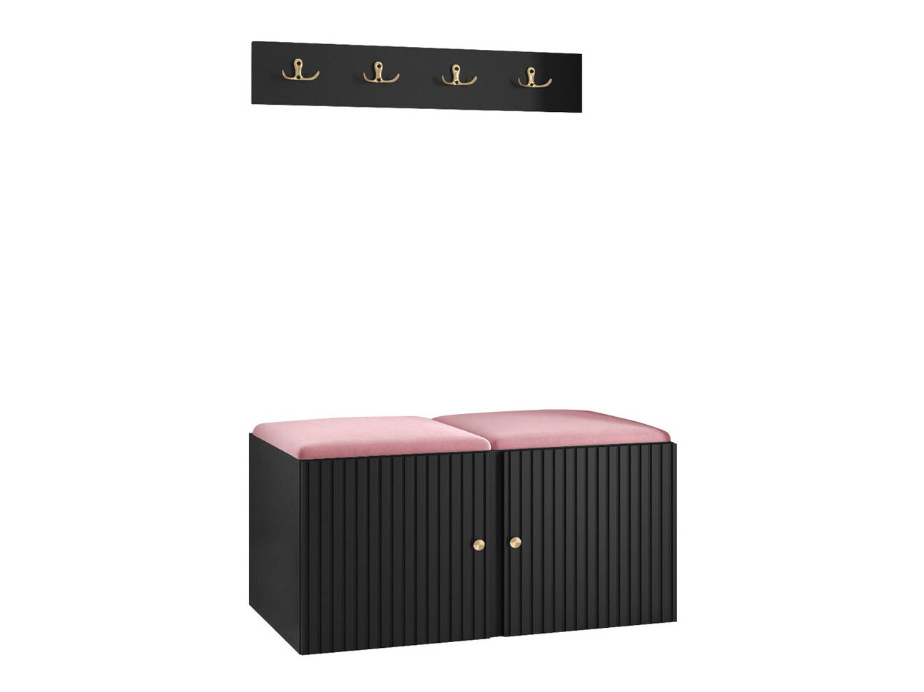 Gangmeubelset Hartford 384 (Zwart)