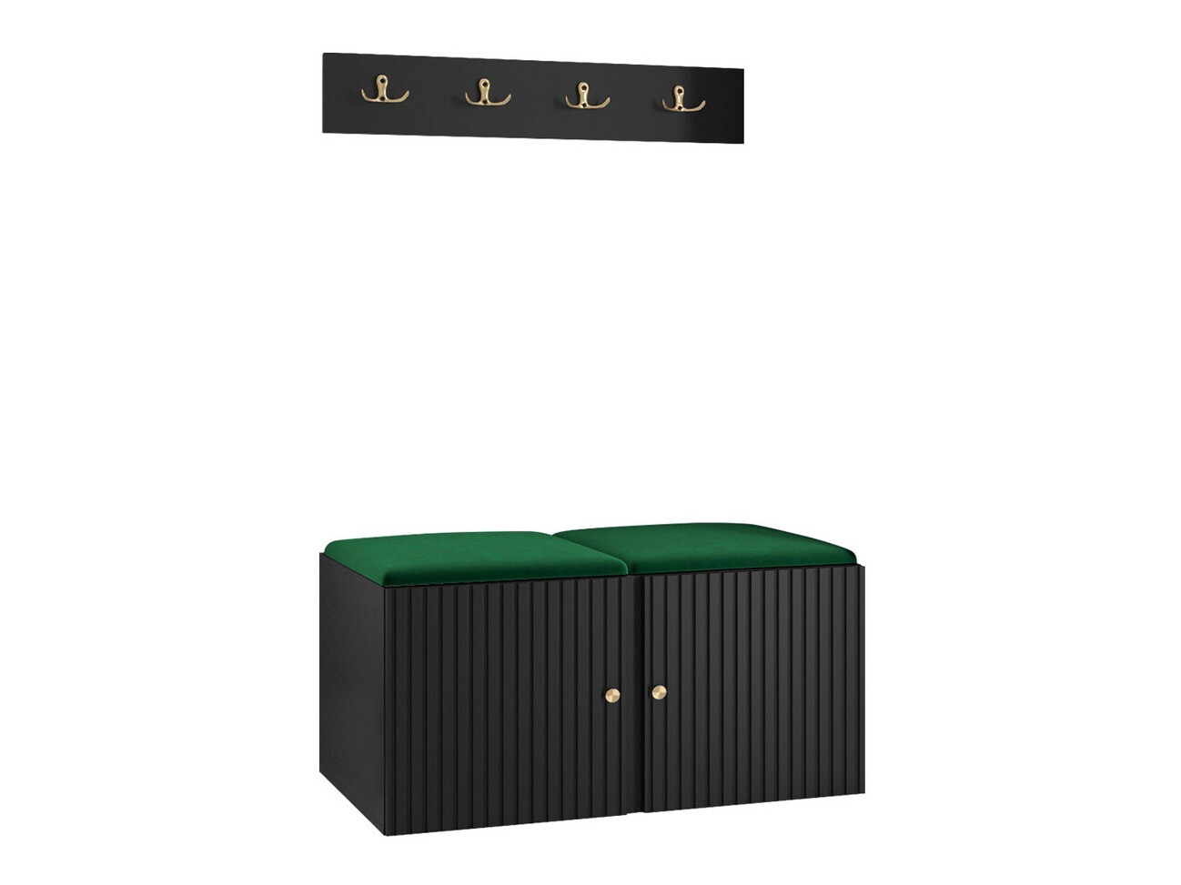 Gangmeubelset Hartford 384 (Zwart)