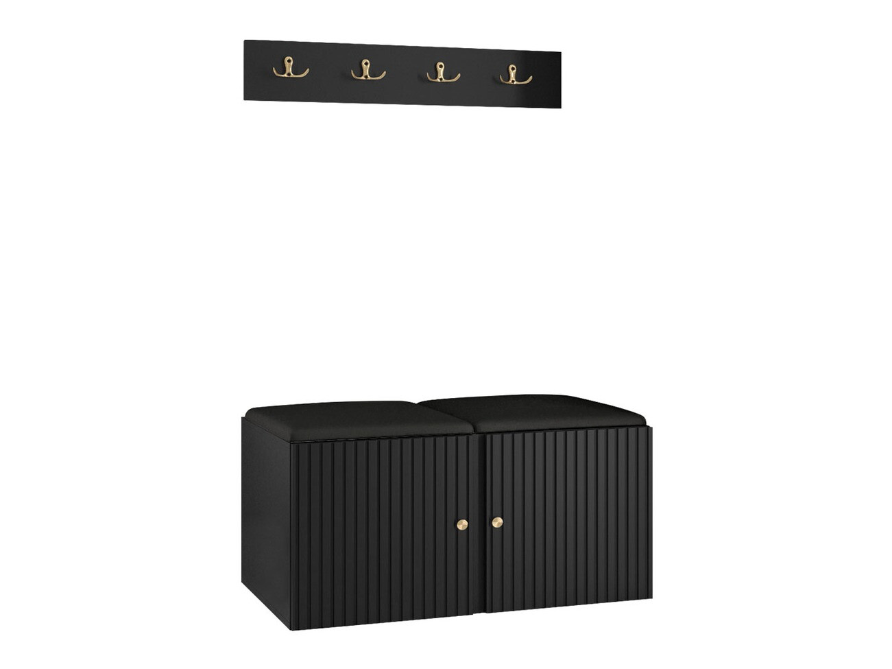 Gangmeubelset Hartford 384 (Zwart)