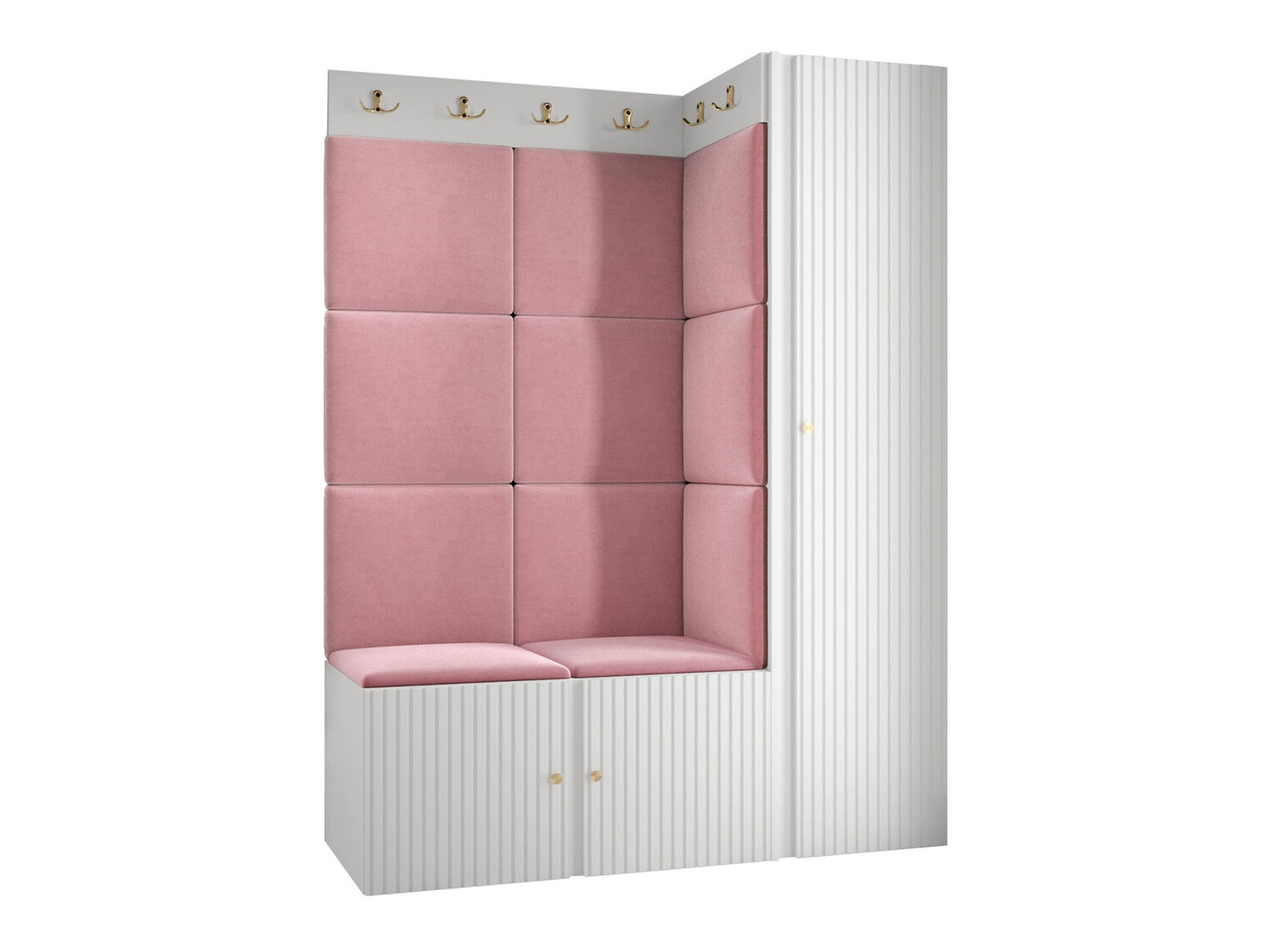 Gangmeubelset Hartford 385 (Wit)