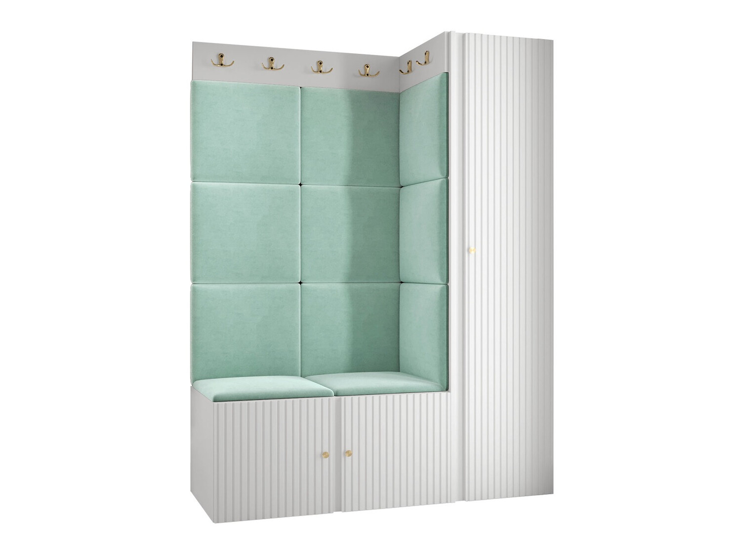 Gangmeubelset Hartford 385 (Wit)