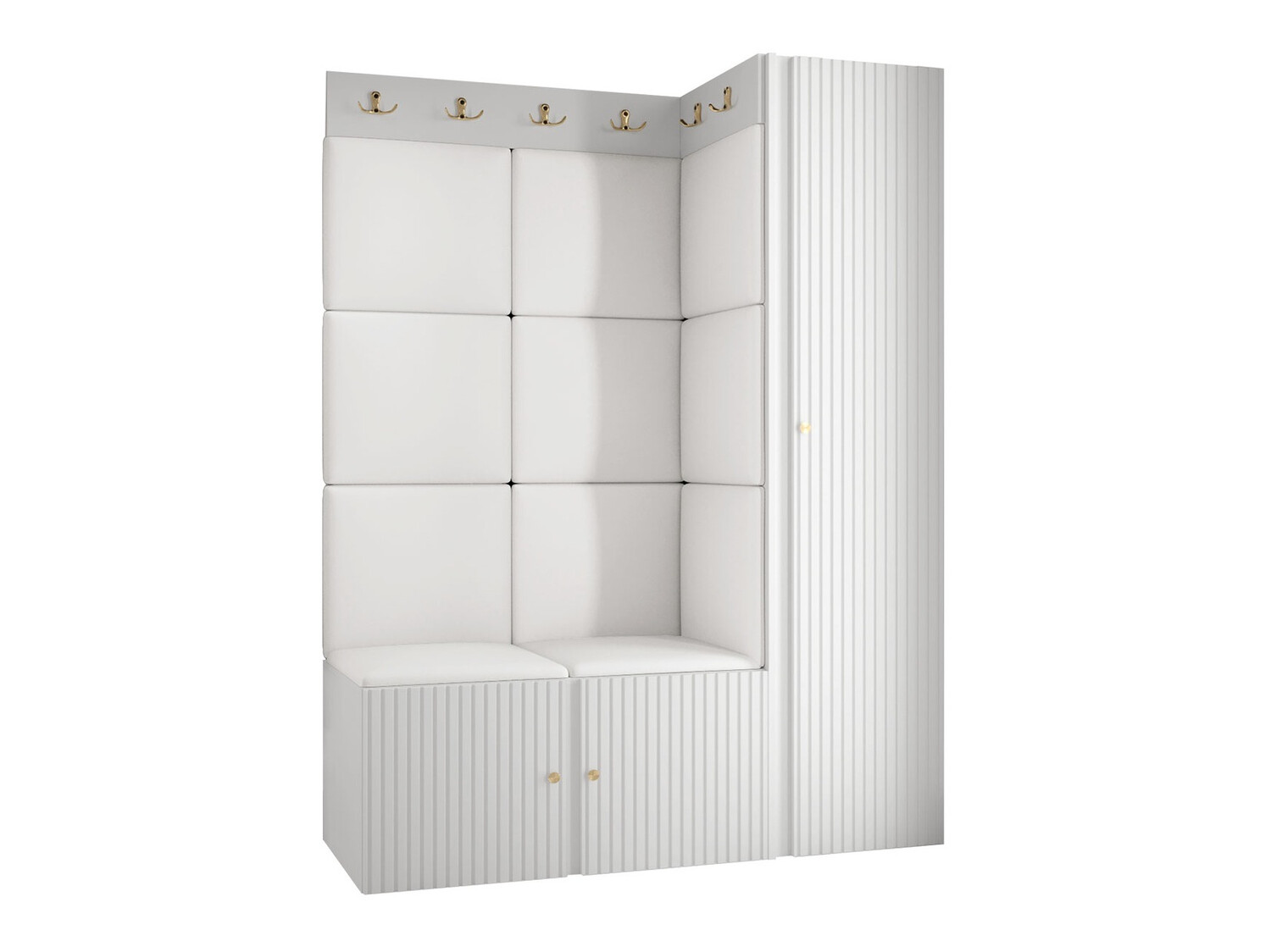 Gangmeubelset Hartford 385 (Wit)