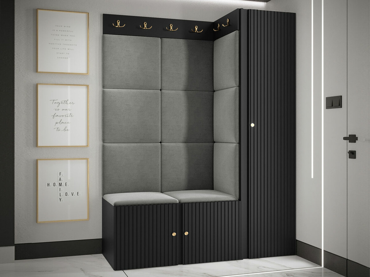 Gangmeubelset Hartford 385 (Zwart)