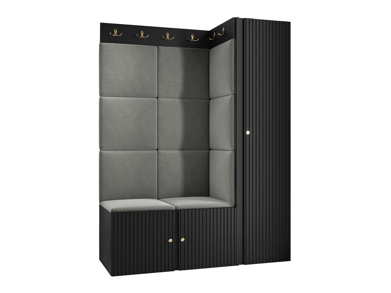 Gangmeubelset Hartford 385 (Zwart)