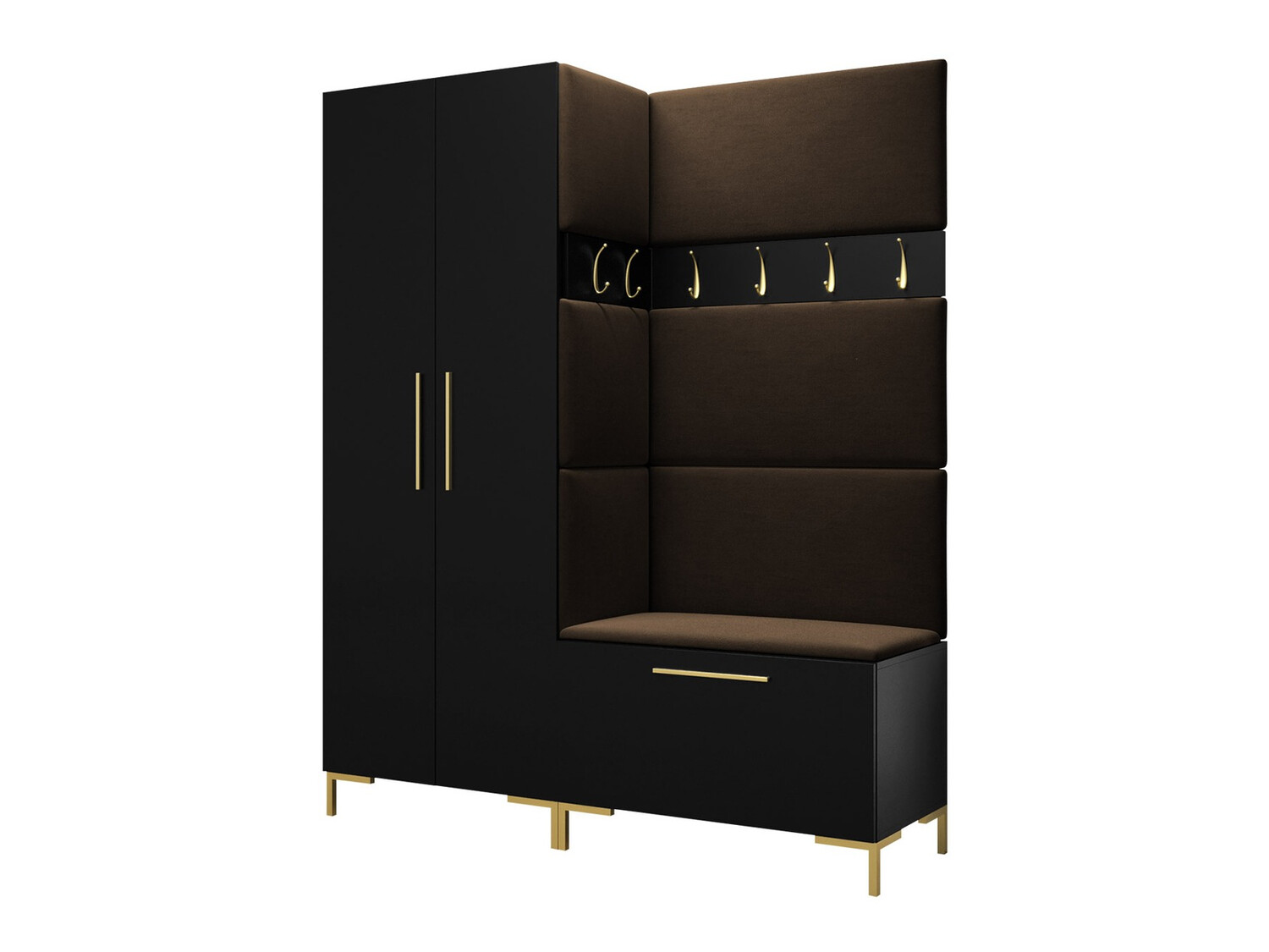 Gangmeubelset Tivsoa 100 (Zwart)