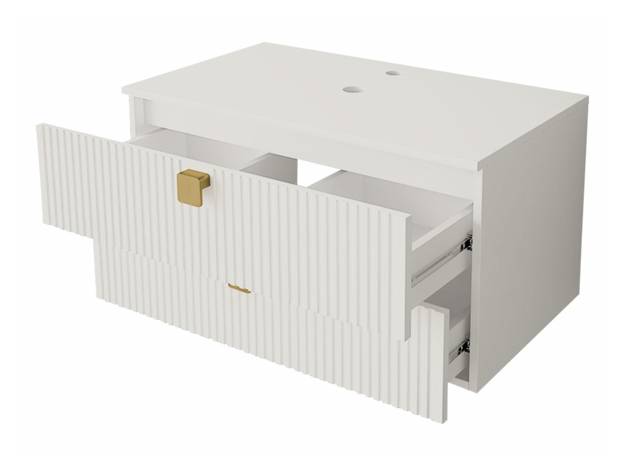 Badkamerset Orlvera 104 (Zwart)