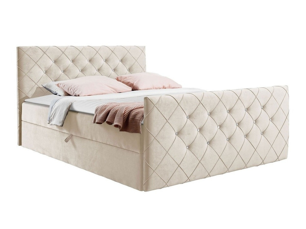 Boxspring Baltimore 158 (Amor Velvet 4304)