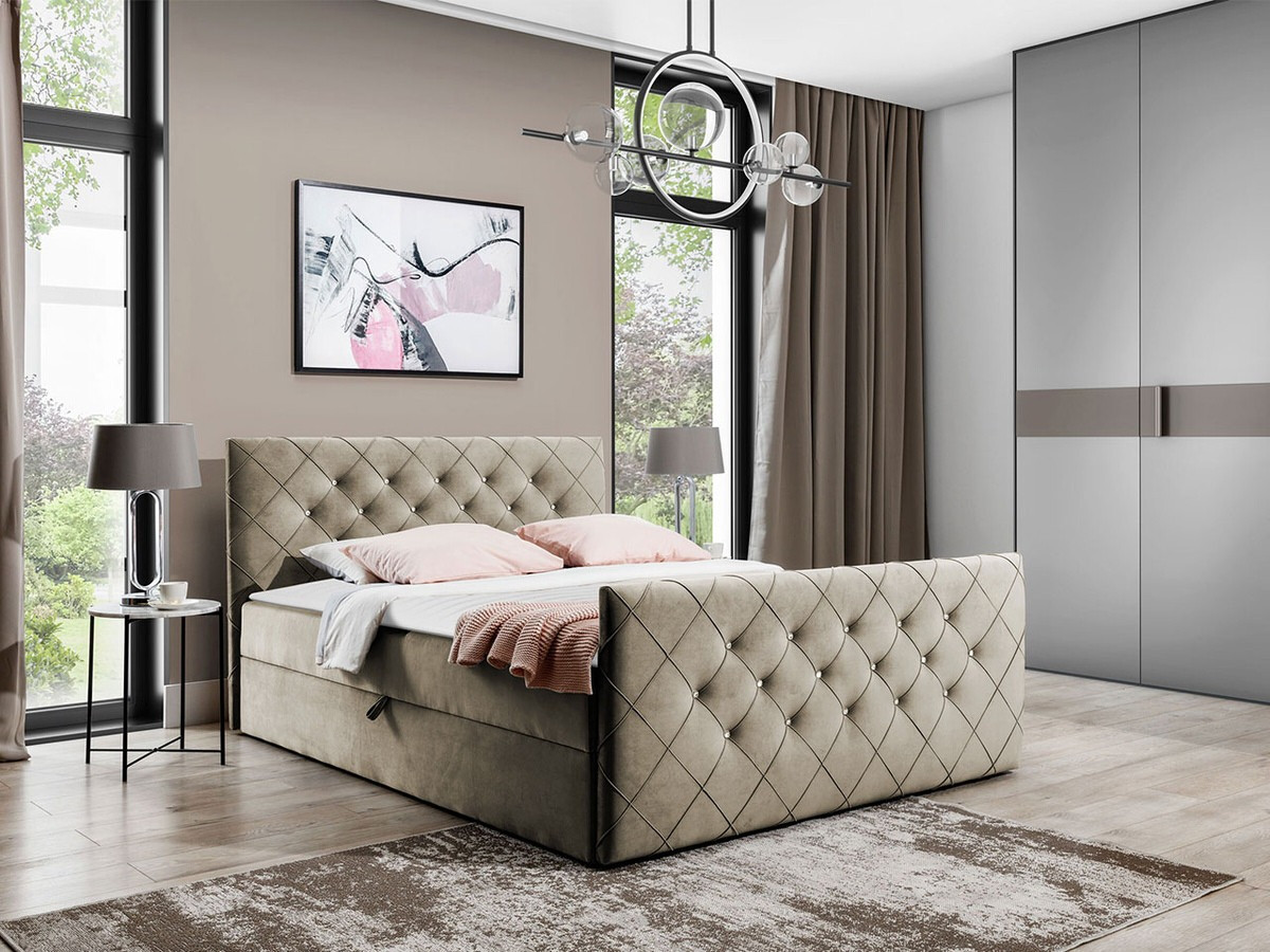 Boxspring Baltimore 158 (Magic Velvet 2208)