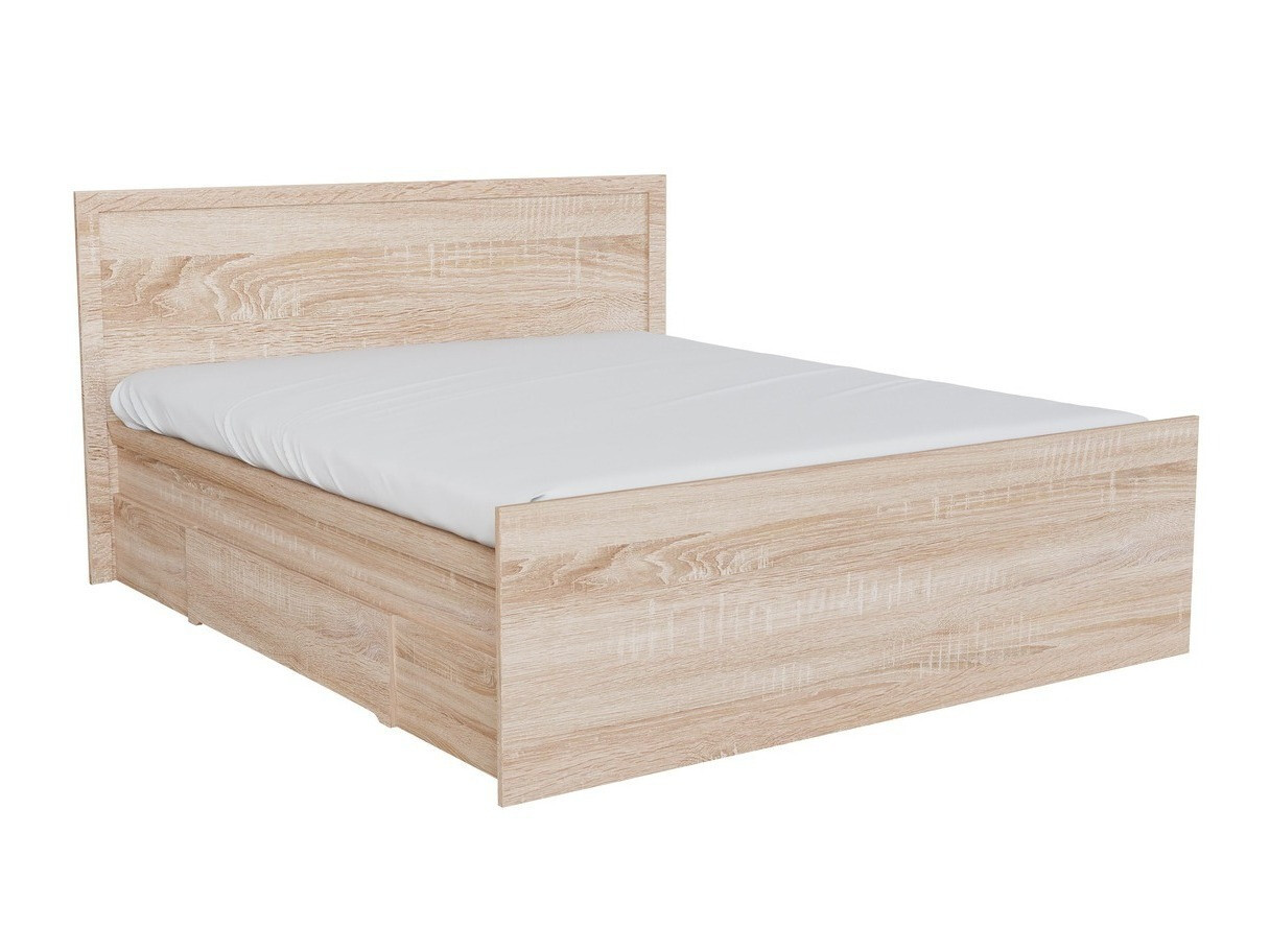 Bed Elialo 124 (Sonoma eik)