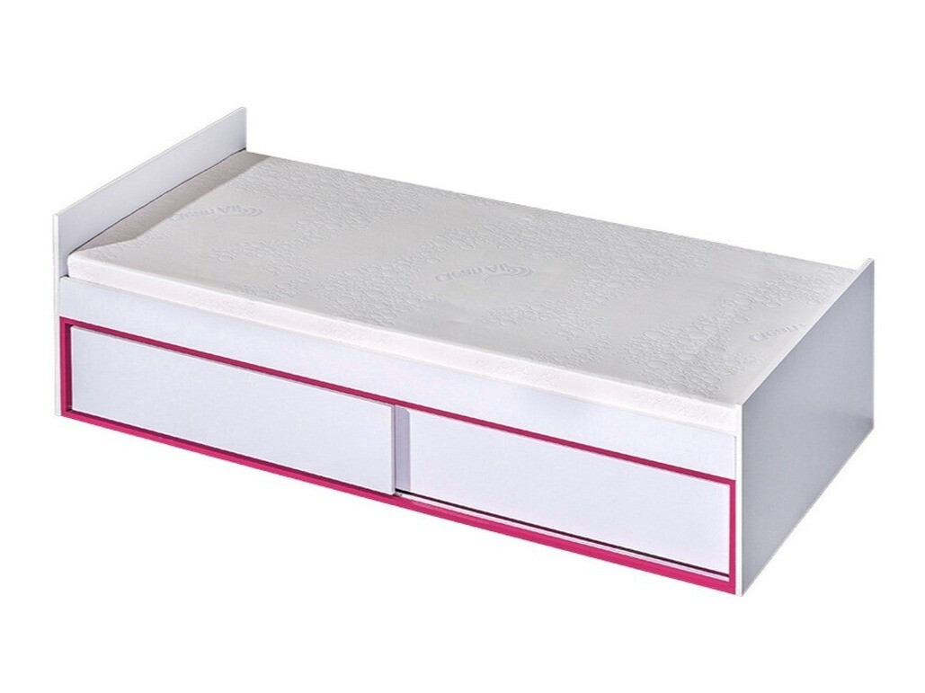 Bed Lorlare 114 (Wit + Roze)